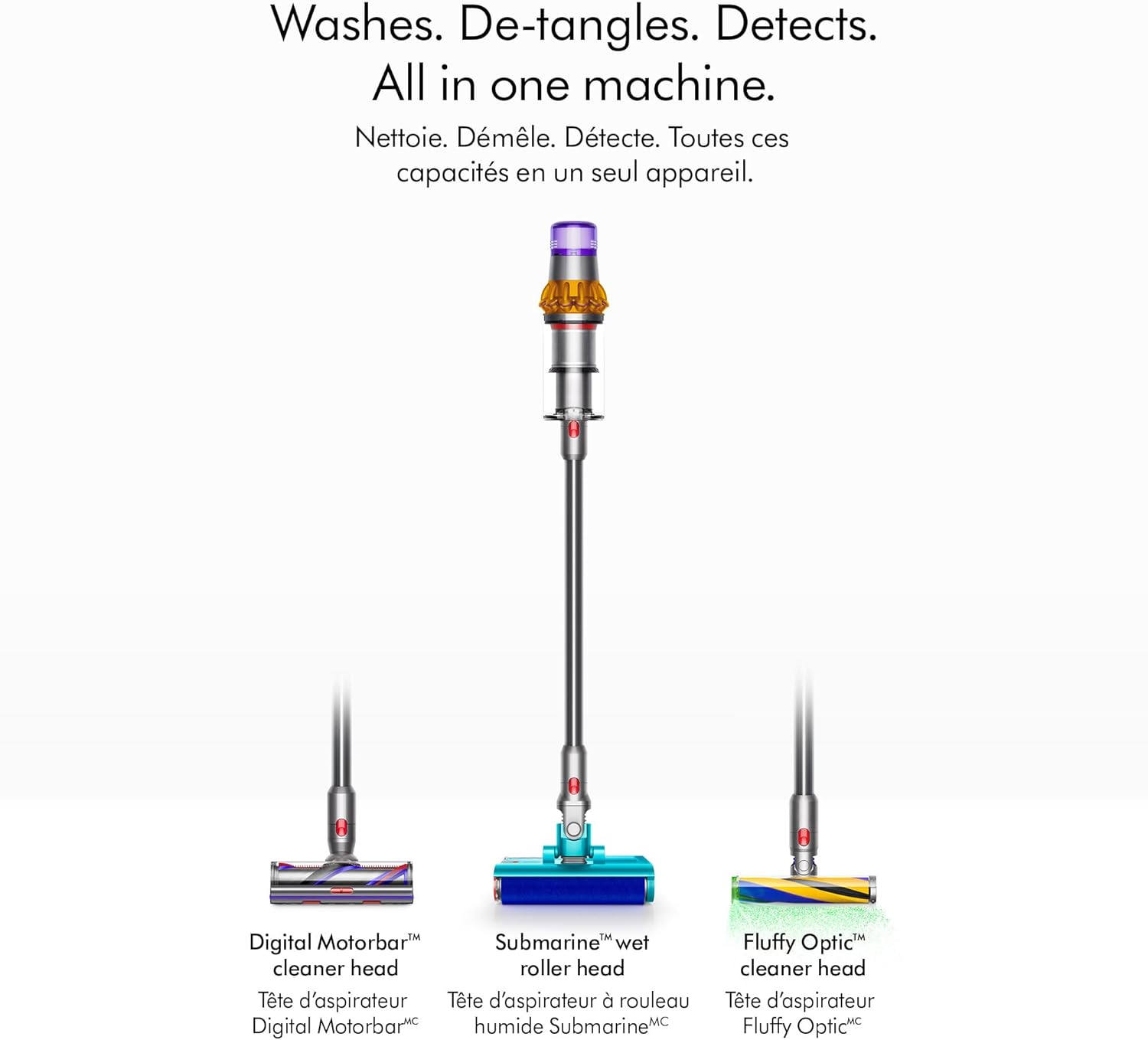 Dyson V15s Detect Submarine™ Washable Vacuum Cleaner