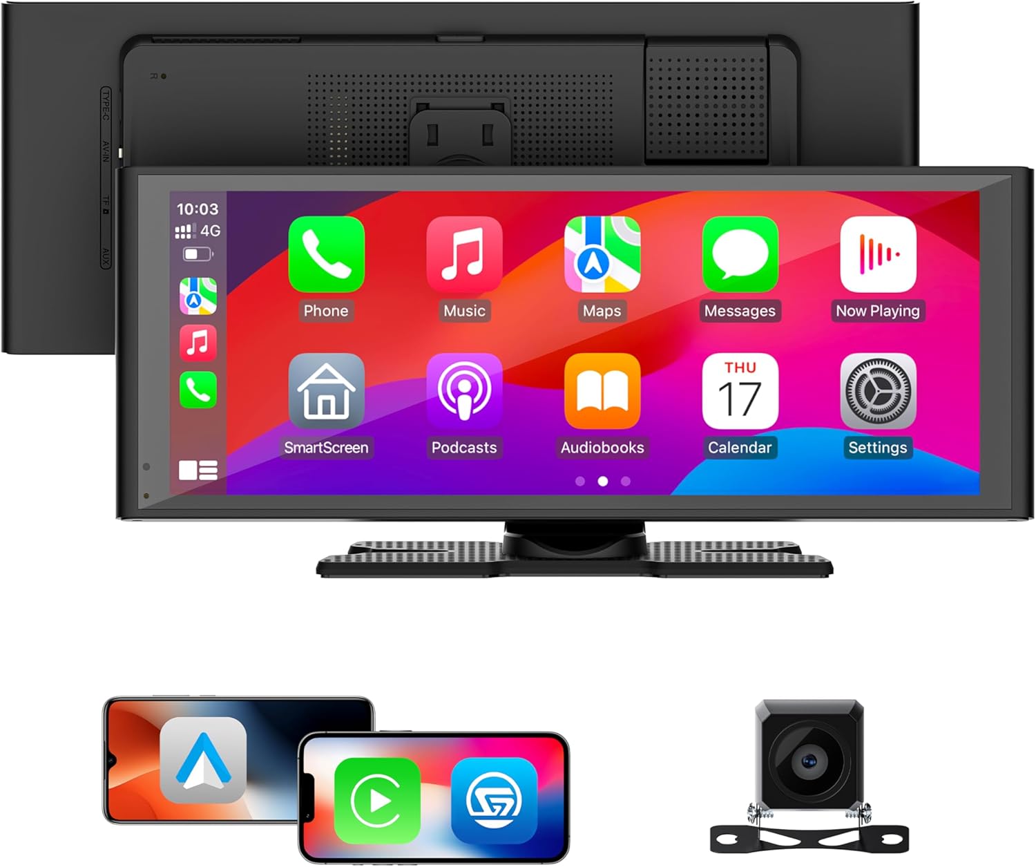 Apple CarPlay Screen – 10.26" Wireless Android Auto Touch Display