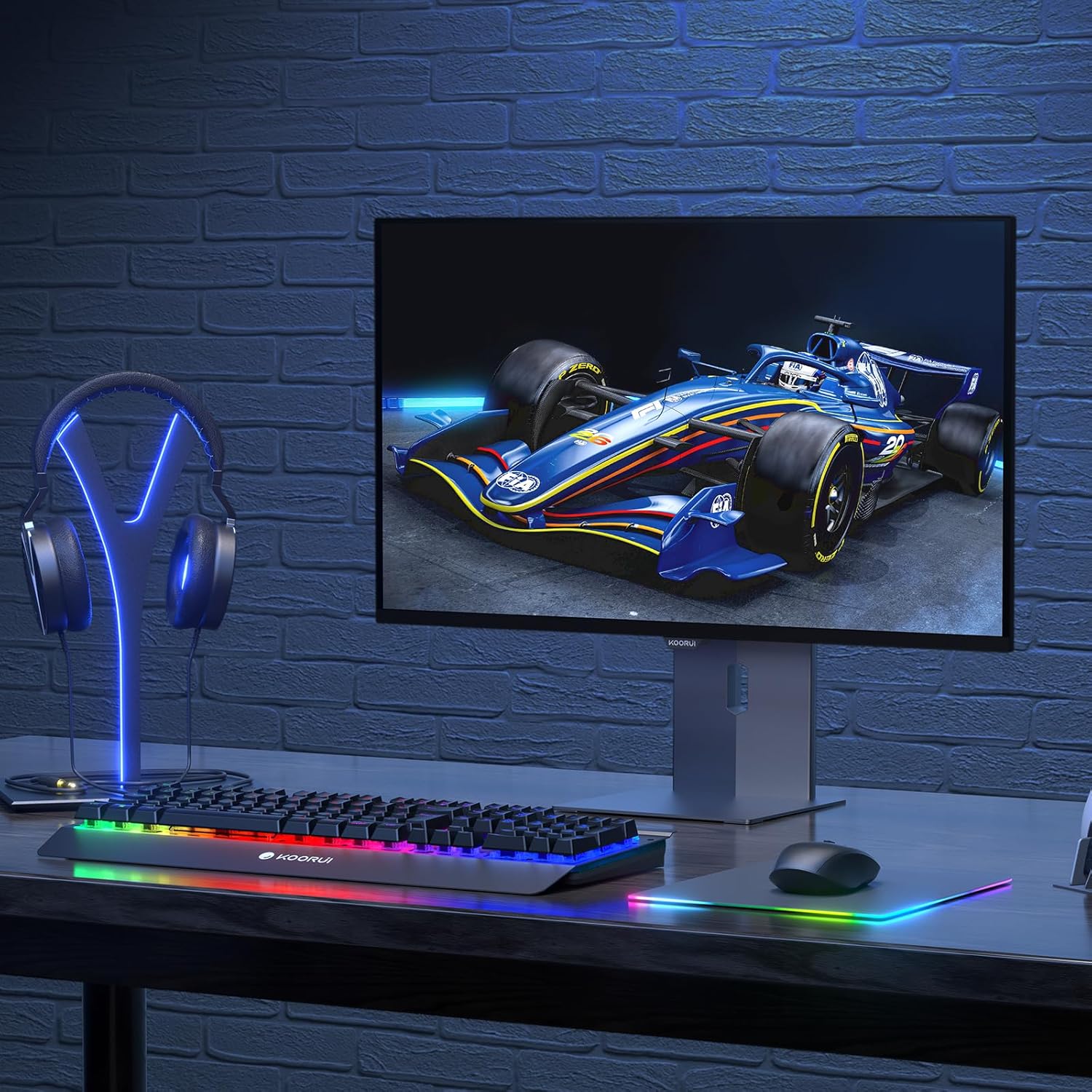 27 inch OLED Gaming Monitor, 240Hz Monitor, 0.03ms, QHD 1440p AdaptiveSync